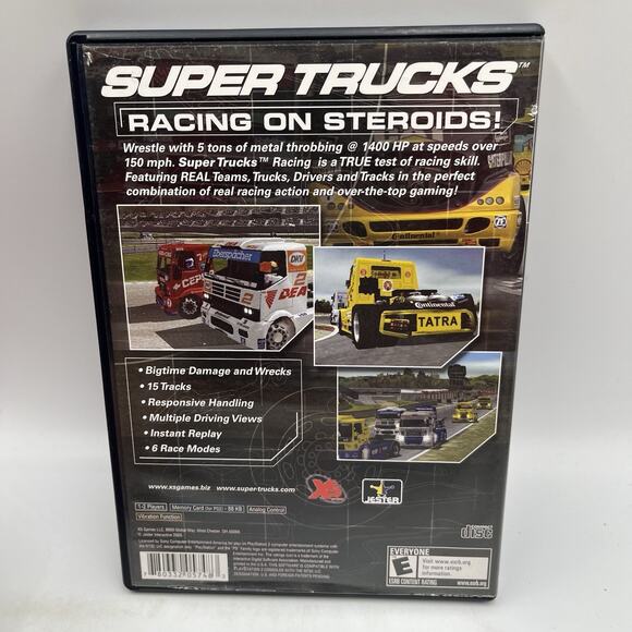 Super Trucks Racing - Sony PlayStation 2/ CIB/ TESTED AND WORKS - Picture 2 of 5